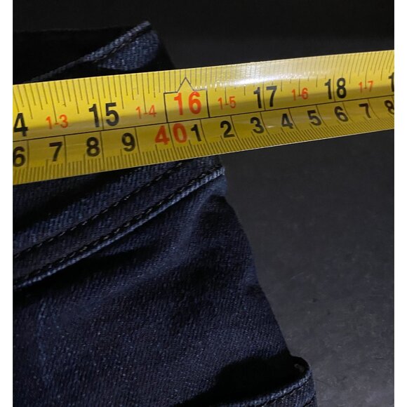 Diesel Matic 008kx Jeans Women 28x34 Slim Straight Leg Low Rise Cowgirl - Picture 6 of 9